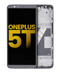 OLED Assembly with Frame for OnePlus 5T (Refurbished) (Black)
