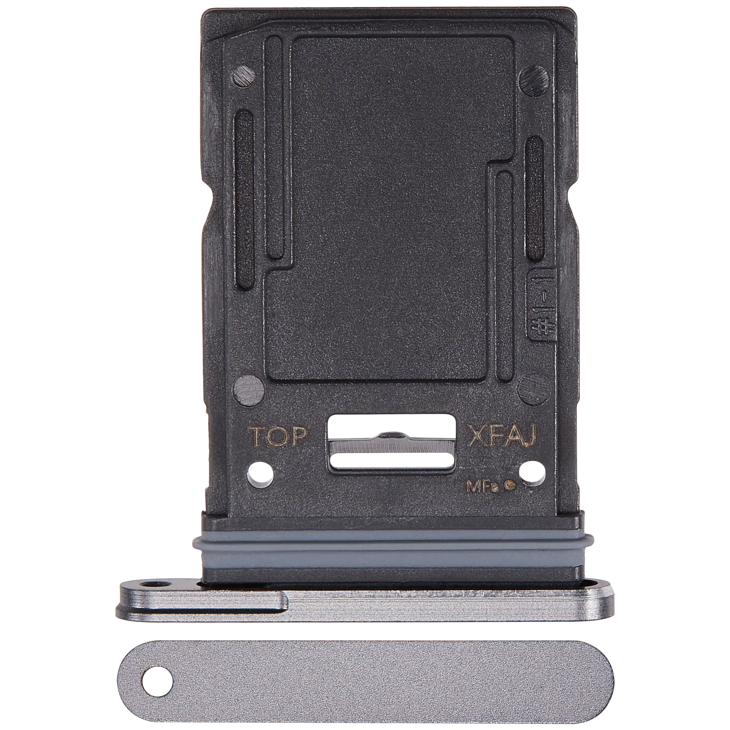 Micro SD SIM-Kartenfach für Samsung Galaxy Tab S9 FE Plus Grau