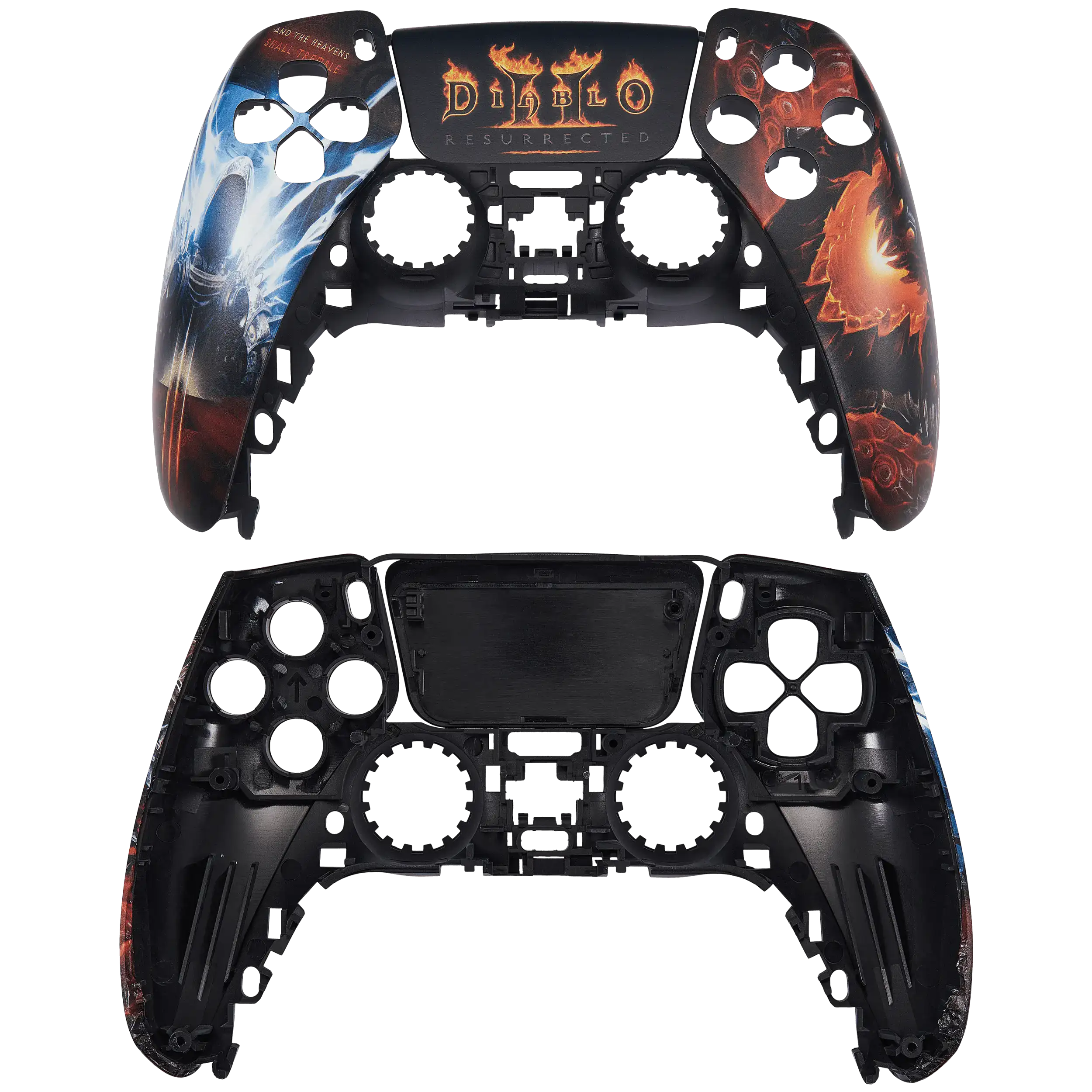 Obere Faceplate für PlayStation 5 (Diablo II)