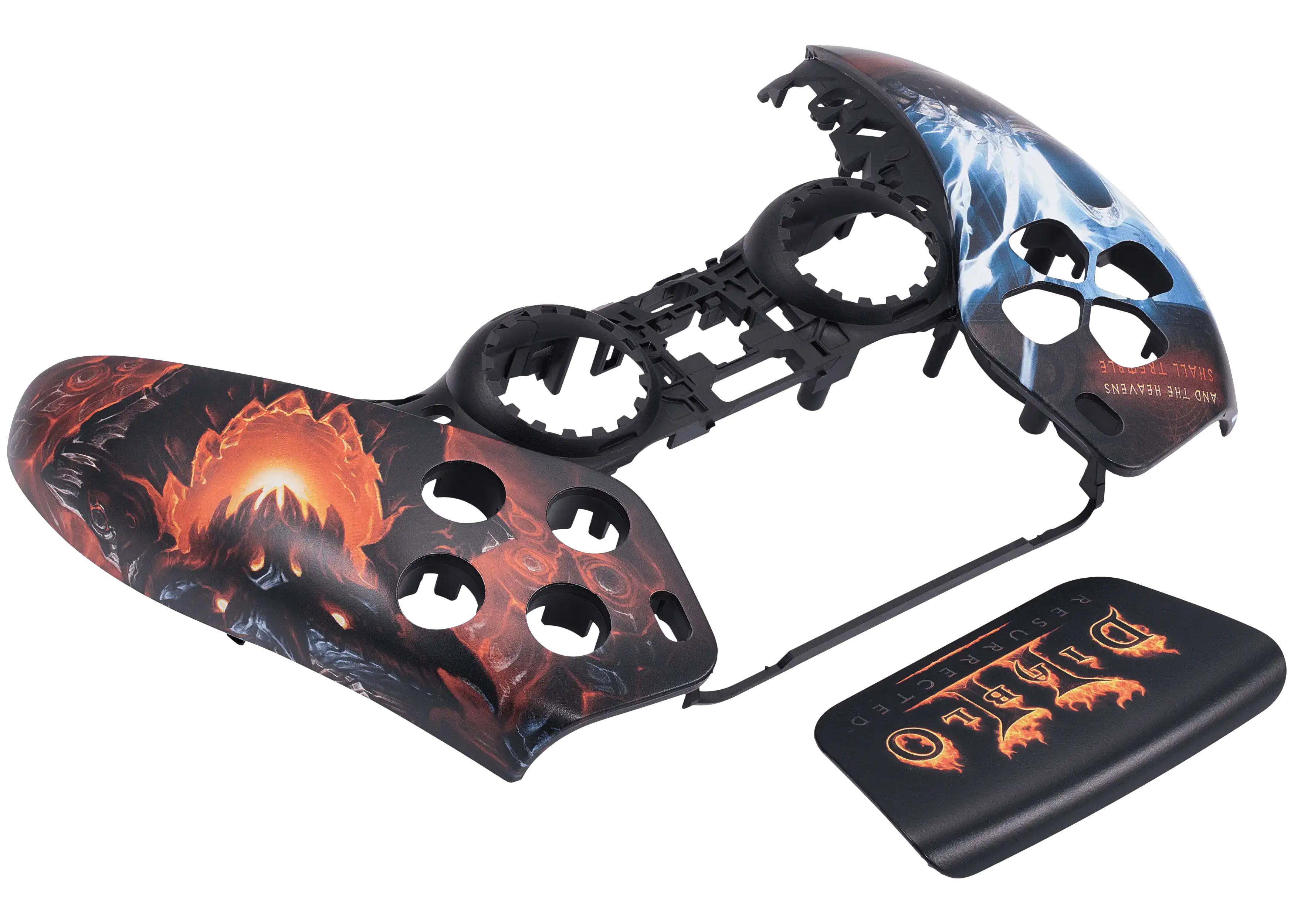 Obere Faceplate für PlayStation 5 (Diablo II)