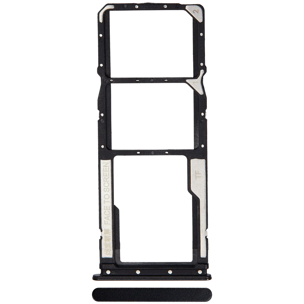 Dual-SIM-Kartenfach für Xiaomi Redmi 11 Prime 5G / Note 11E 5G (Thunder Black)