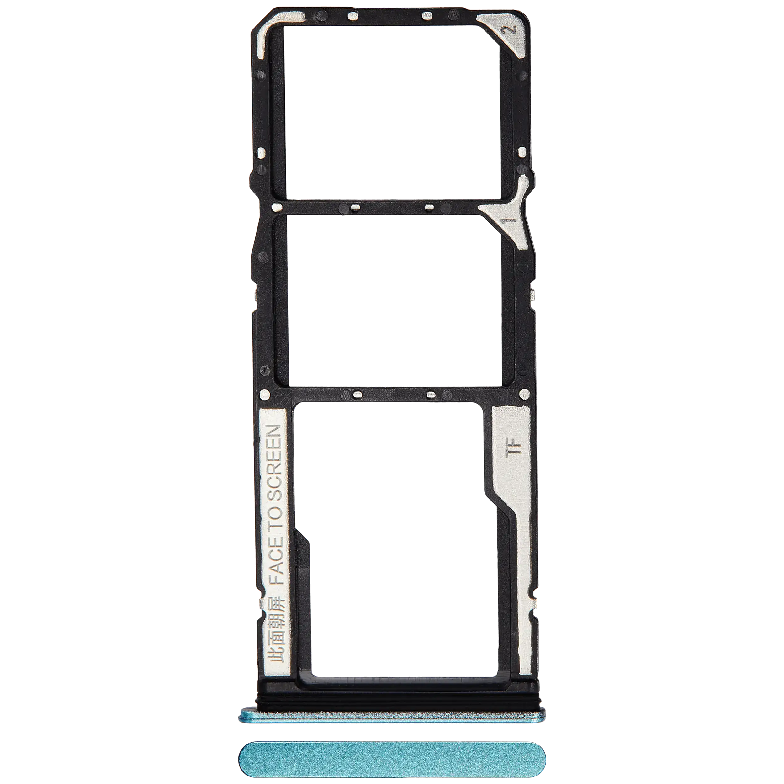 Dual-SIM-Kartenfach für Xiaomi Redmi 11 Prime 5G / Note 11E 5G (Meadow Green)