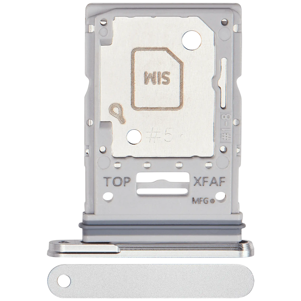 Dual SIM Card Tray for Samsung Galaxy Tab S9 FE Plus (X616) (2023) (Silver)
