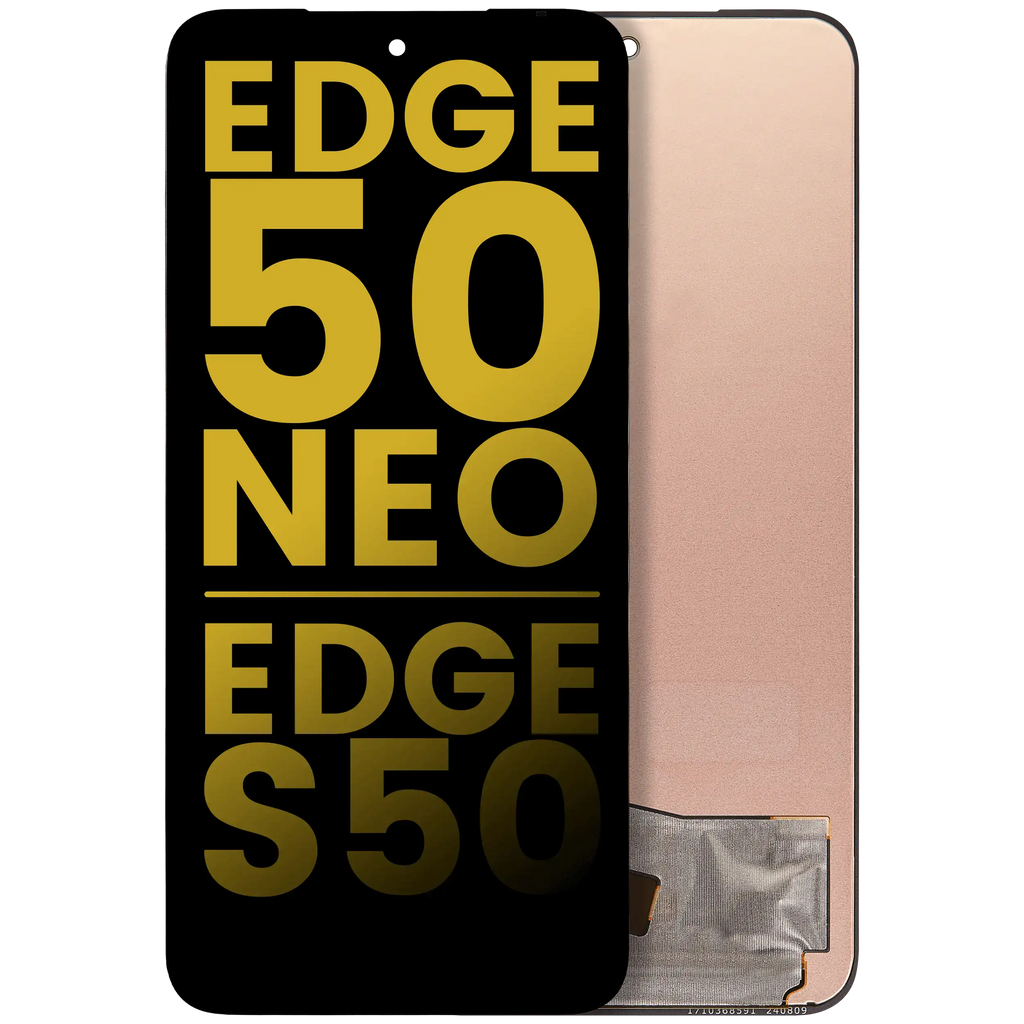 OLED-Display ohne Rahmen für Motorola Edge 50 Neo/S50 (Generalüberholt)