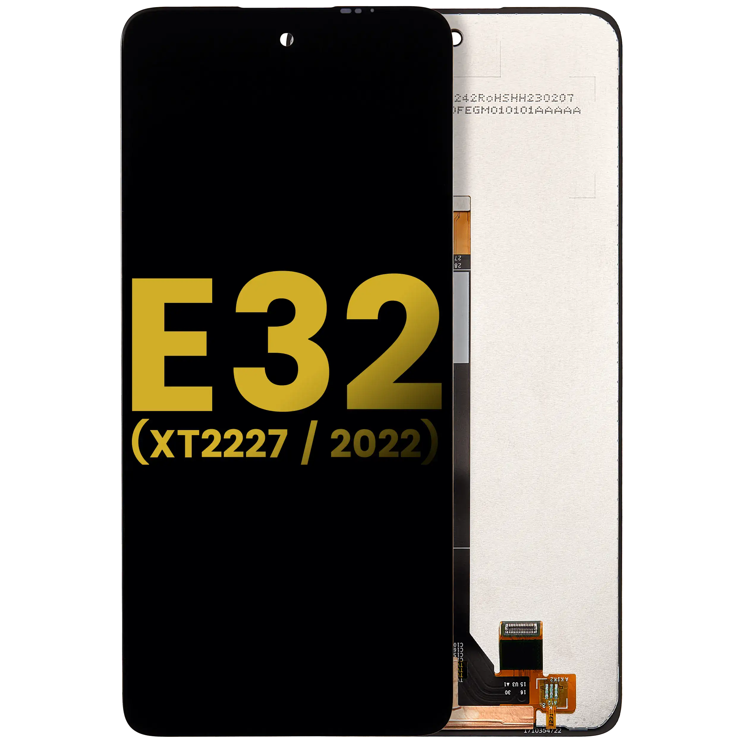 LCD-Display ohne Rahmen für Motorola Moto E32 (Refurbished)