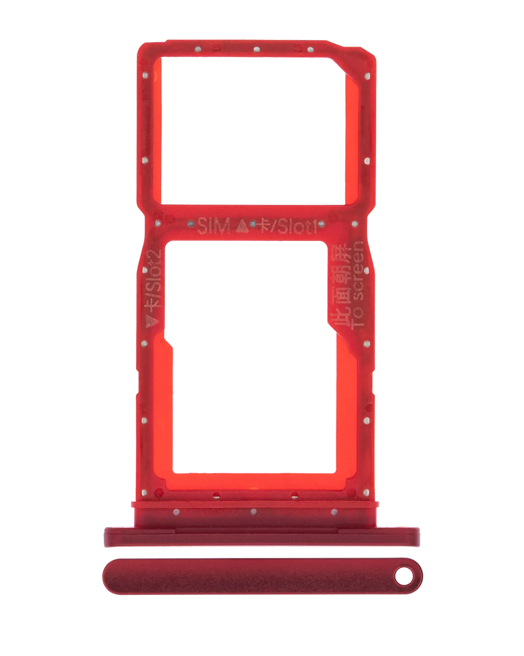 SIM Card Tray for Huawei Y9S (Red)