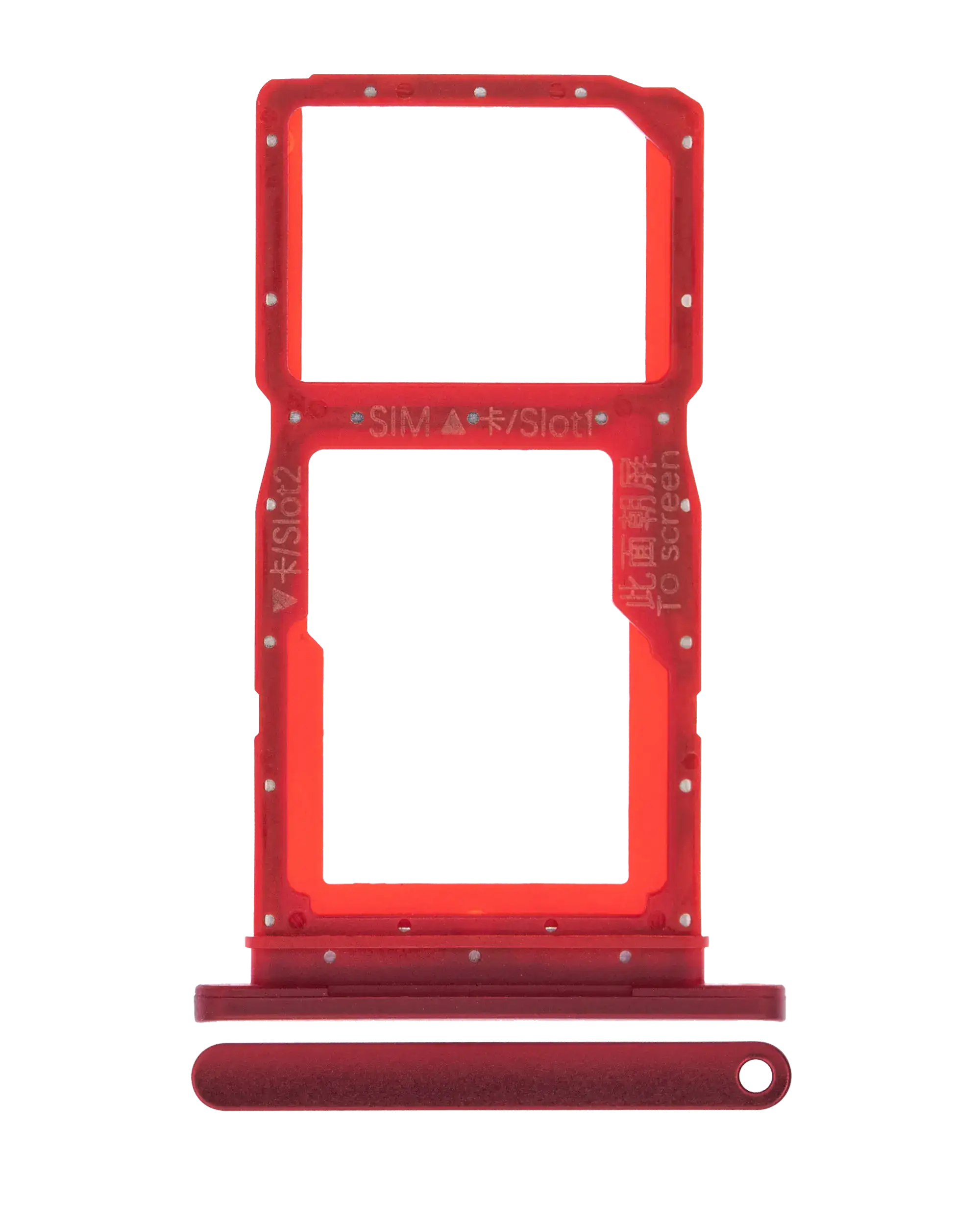 SIM Card Tray for Huawei Y9S (Red)