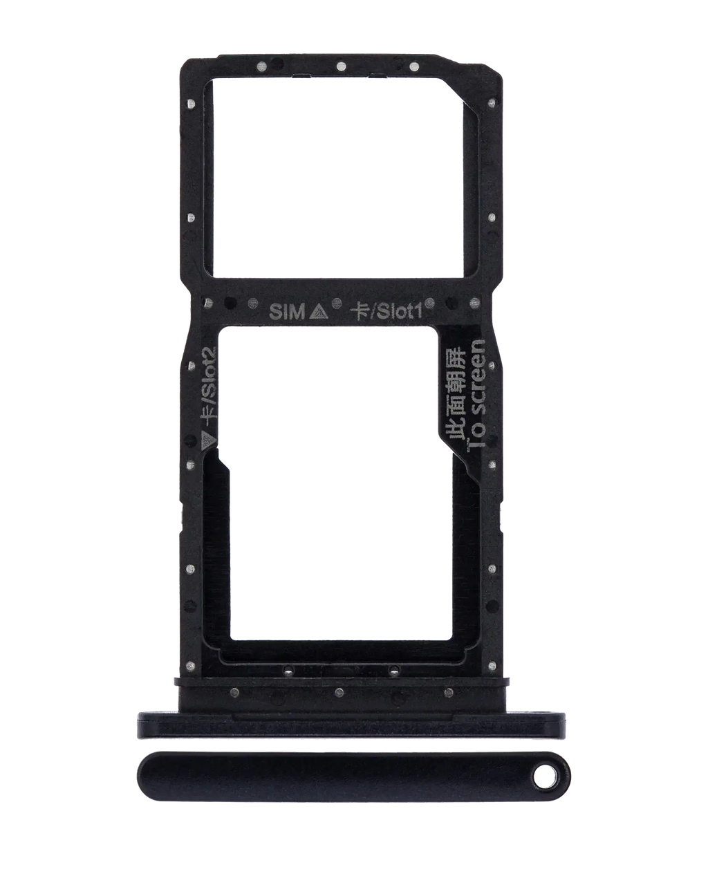 SIM-Kartenfach für Huawei Y9S (Midnight Schwarz)