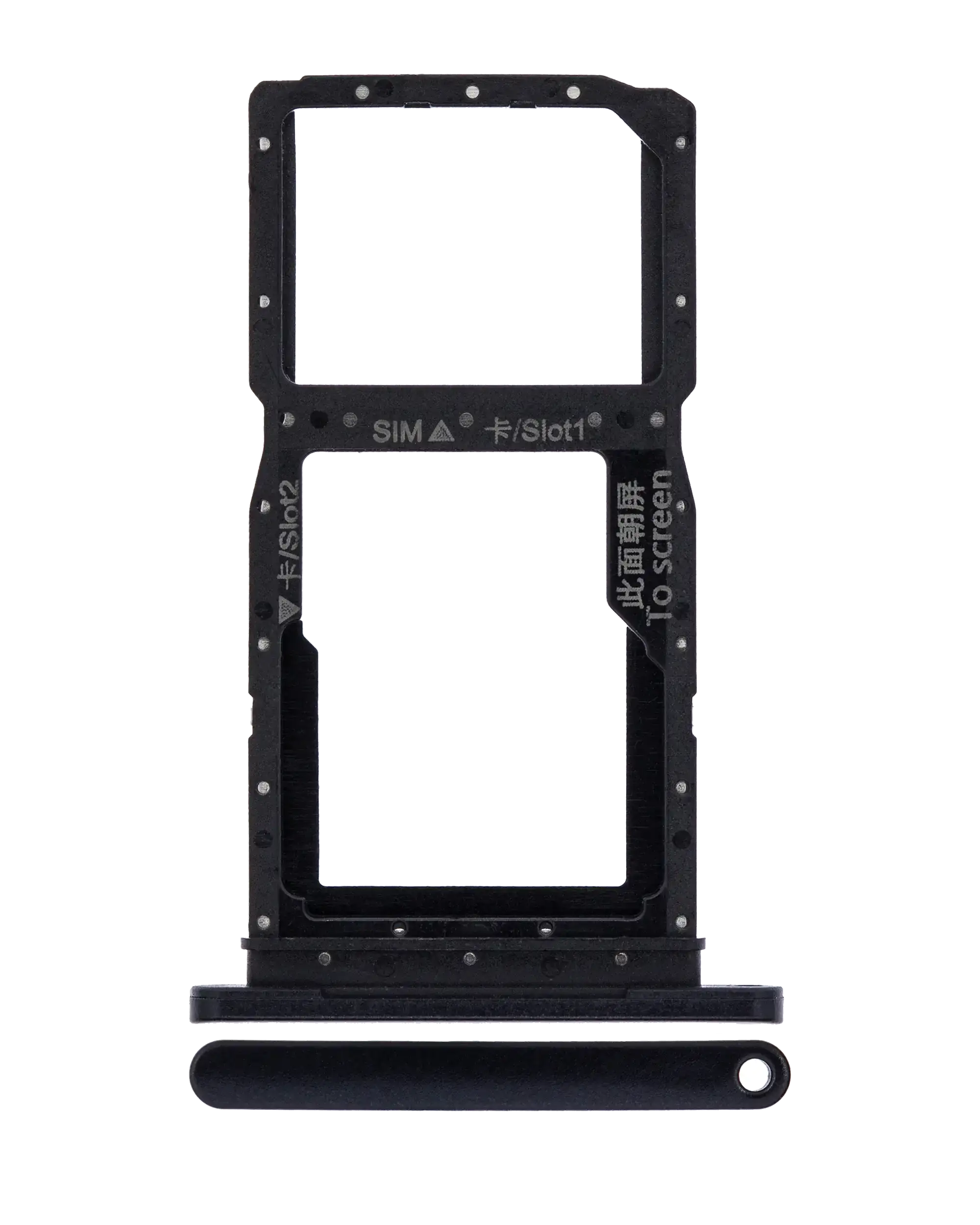 SIM-Kartenfach für Huawei Y9S (Midnight Schwarz)
