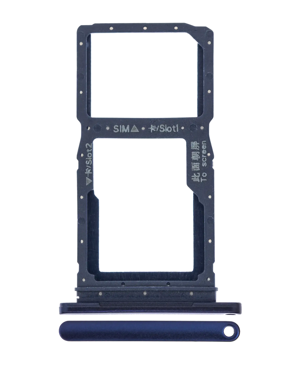 SIM-Kartenträger für Huawei Y9S (Blau)