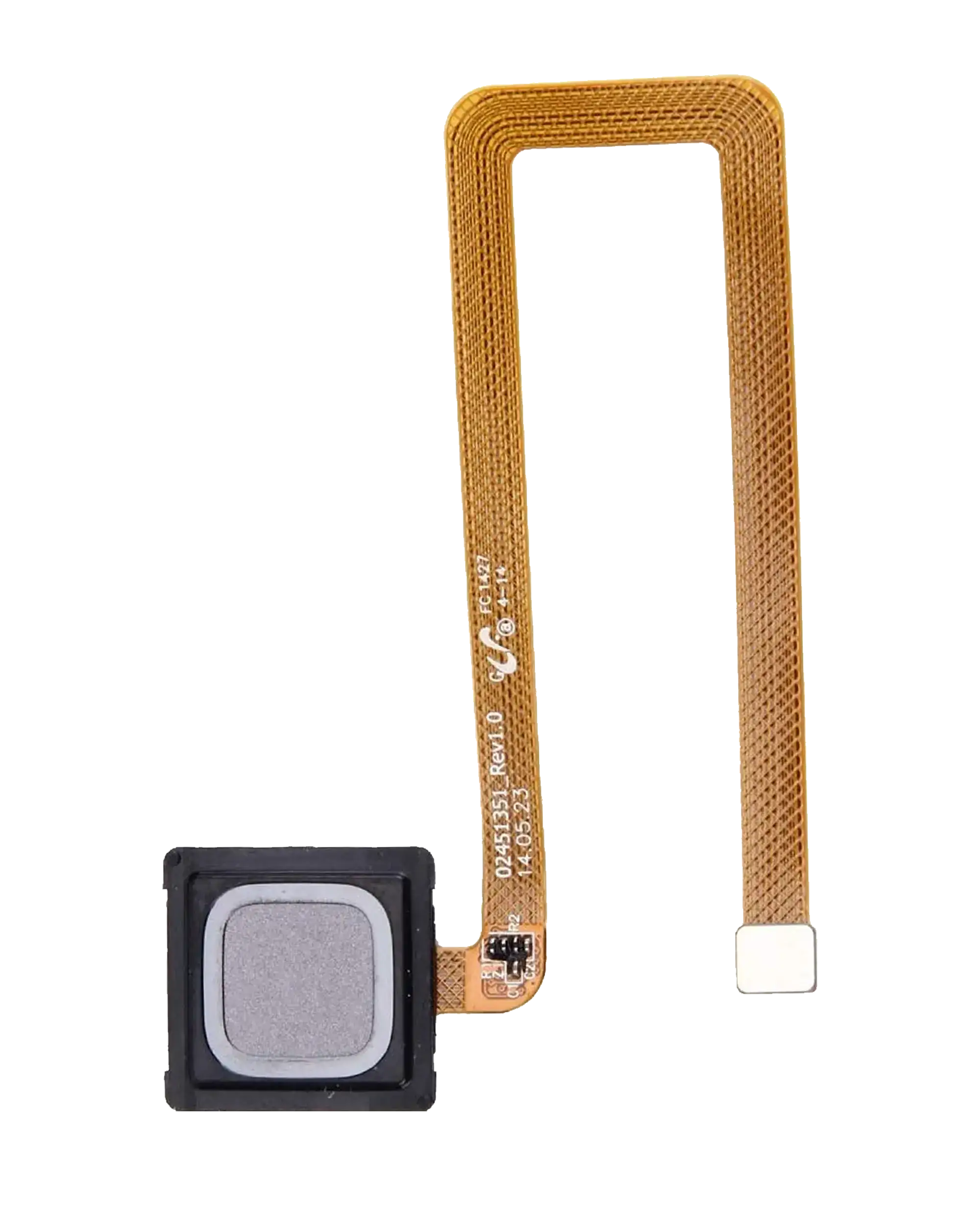 Fingerabdruckleser mit Flexkabel für Huawei Mate 7 (Grau)