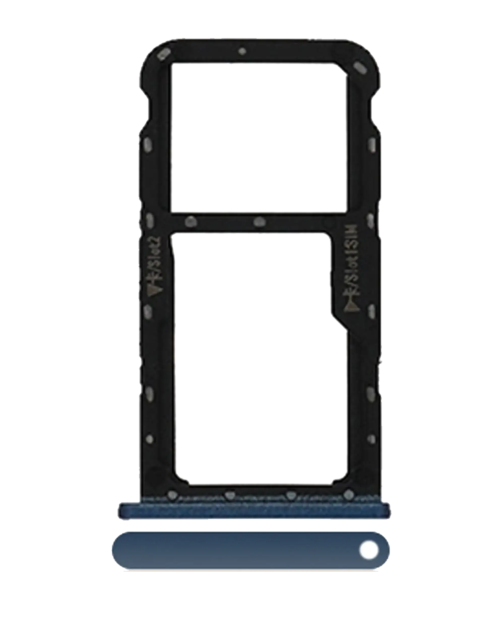 SIM-Kartenfach für Huawei Mate 10 Lite (Blau)