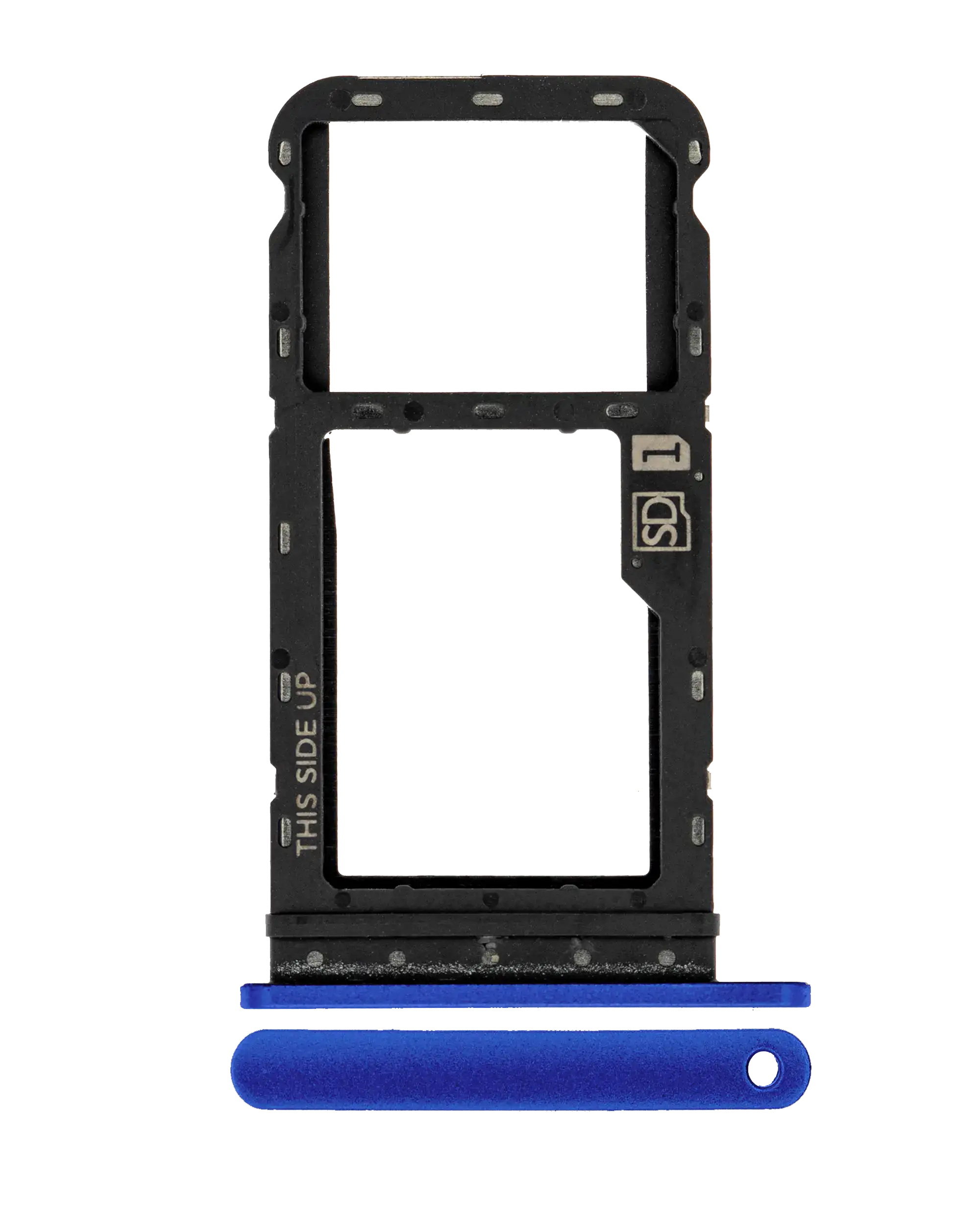 SIM Card Tray for Motorola Moto G Power (XT2117/2021) (Original OEM) (Glowing Blue)
