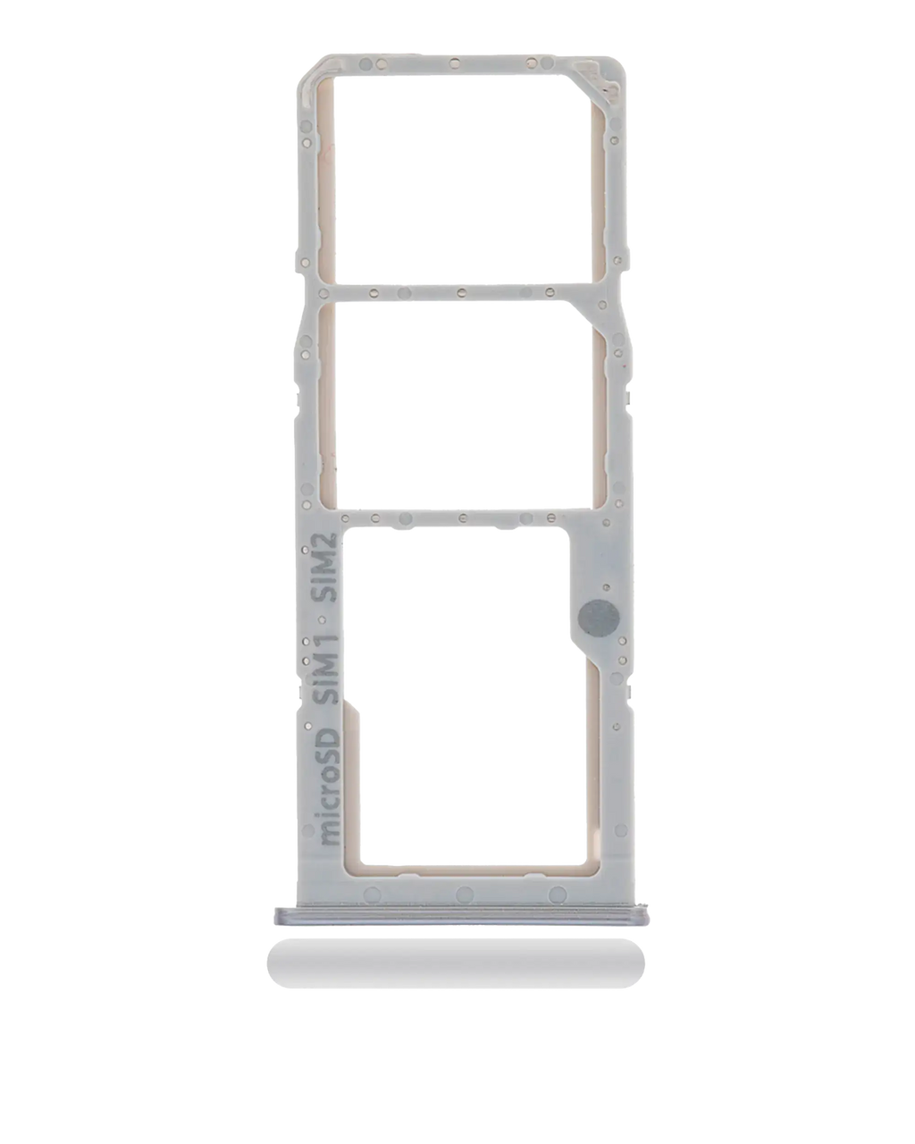 Dual SIM Card Tray for Samsung Galaxy A71 (A715 / 2020) (Prism Crush Silver)