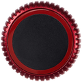 Kronenmutter für Watch Series 7 (41MM / 45MM) (LTE Version) (Schwarz / Rot)