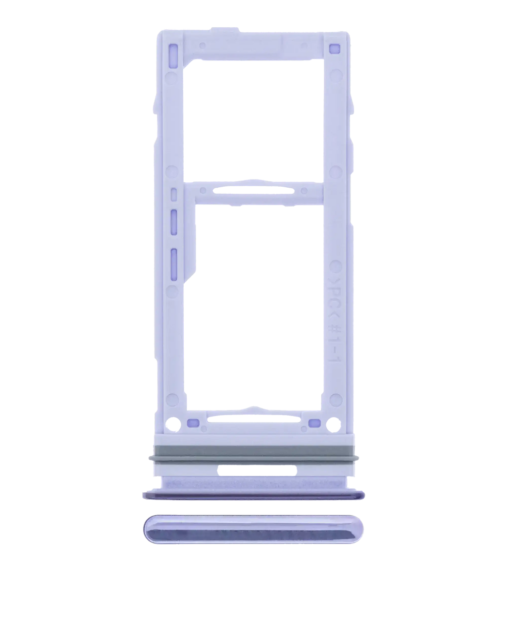 Single SIM Card Holder for Samsung Galaxy A52 4G (A525 / 2021) / 5G (A526 / 2021) A52S 5G (A528 / 2021) (Awesome Violet)