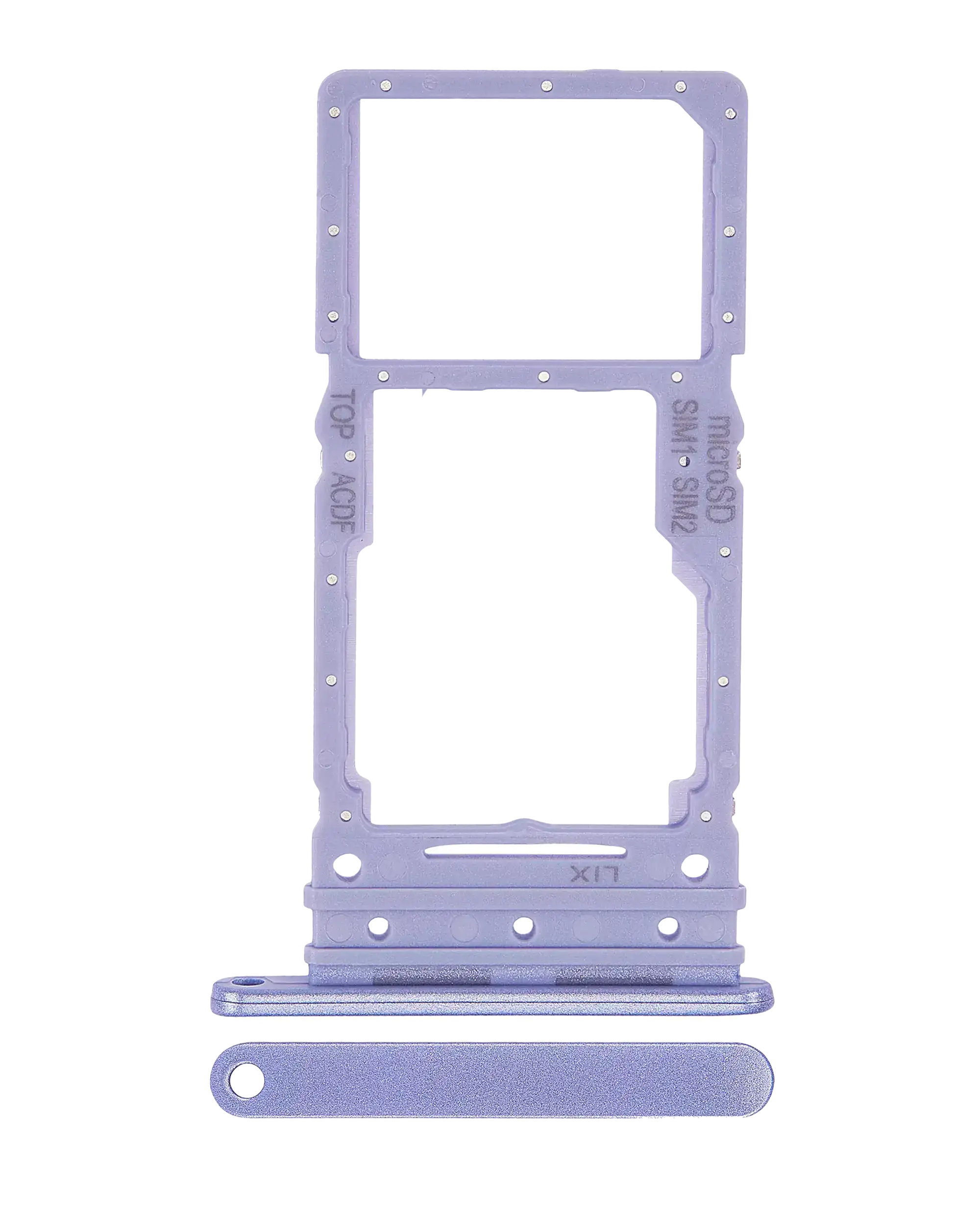 Dual SIM Card Tray for Samsung Galaxy A34 (A346 / 2023) (Violet)