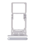 Dual SIM Card Tray for Samsung Galaxy A34 (A346 / 2023) (Silver)