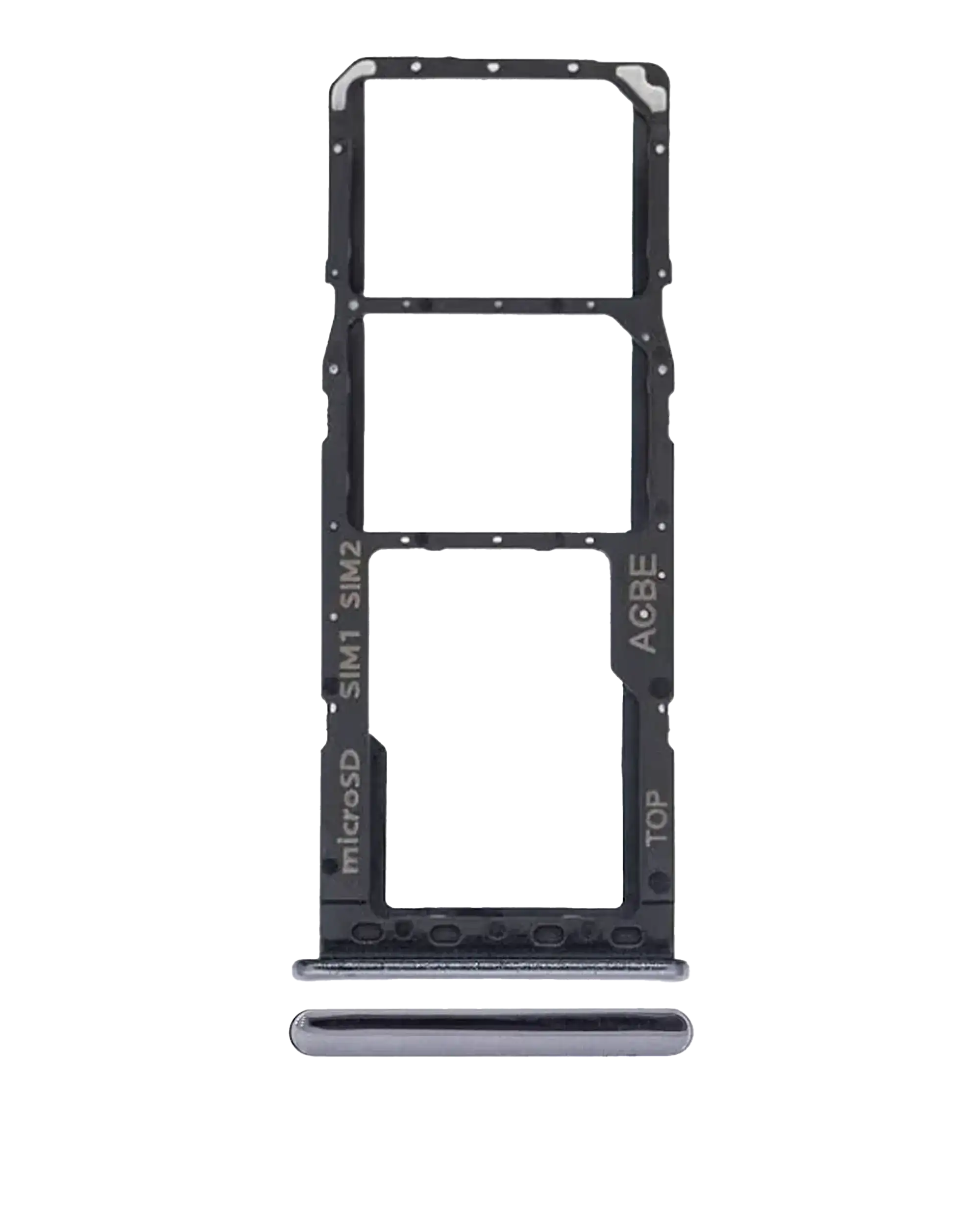 Dual SIM Card Tray for Samsung Galaxy A32 (A325 / 2021) (Awesome Black)