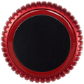 Kronenmutter für Apple Watch Series 8 41/45mm LTE Schwarz/Rot
