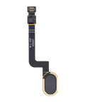 Home Button mit Flex-Kabel für Motorola Moto G5 Plus (XT1687 / 2017) (Schwarz)