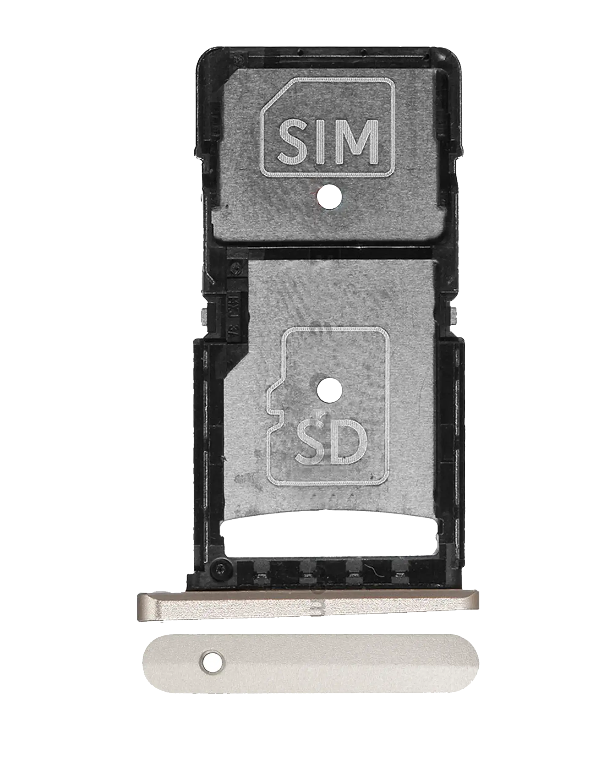 SIM-Kartenfach für Motorola Droid Turbo 2 (XT1585/XT1580/XT1581/2015) - Gold