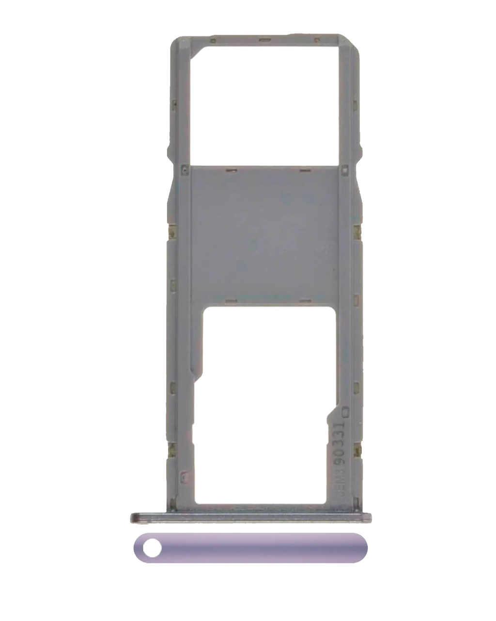 Single SIM Card Tray for Motorola Moto G7 Power (XT1955 / 2019) (International Version) (Iced Violet)