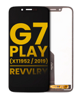 Frameless LCD Display for Motorola Moto G7 Play (XT1952 / 2019) / T-Mobile Revvlry – Refurbished (All Colors)