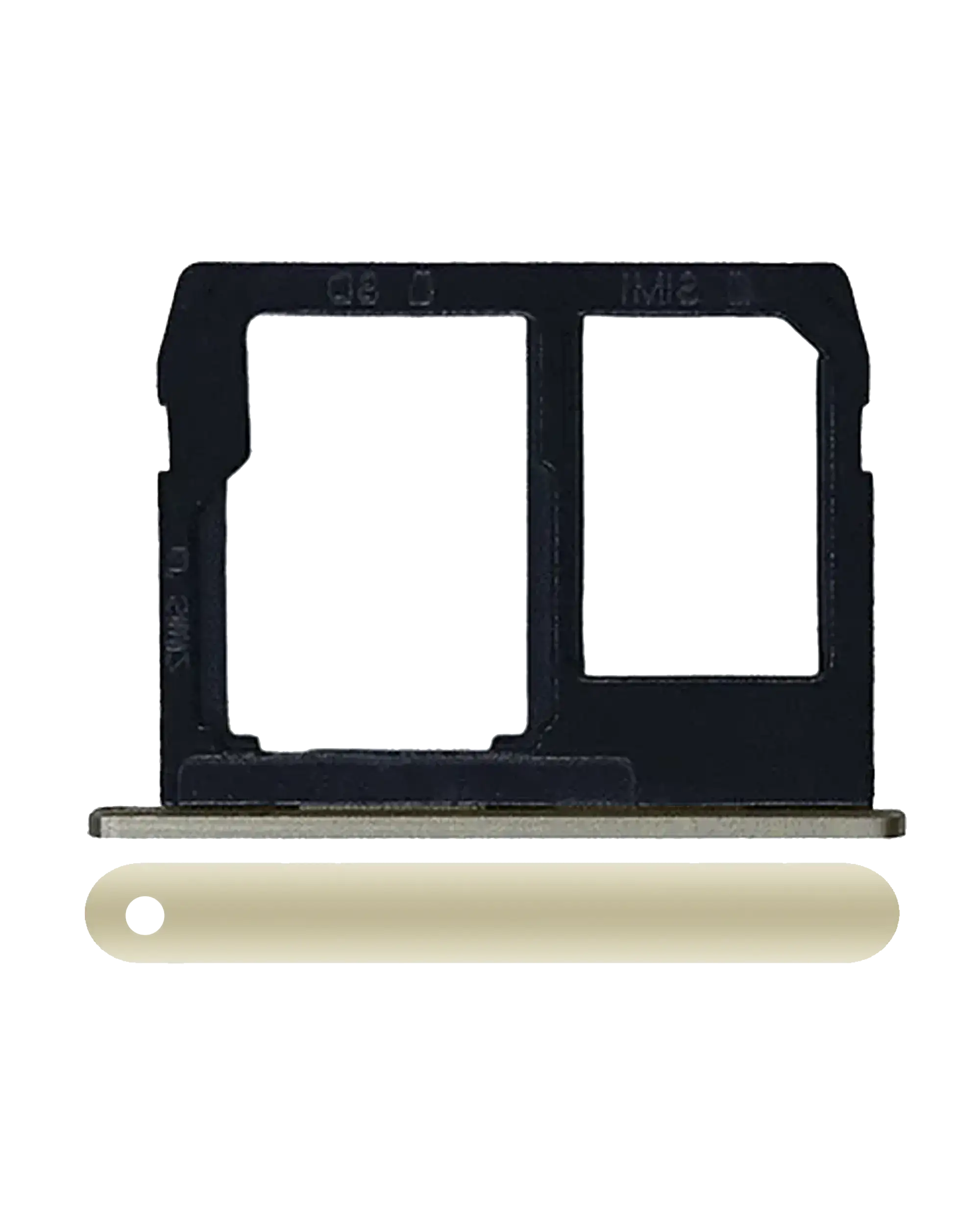 SIM-Kartenfach für Motorola Moto G5S Plus, Gold, Dual-SIM