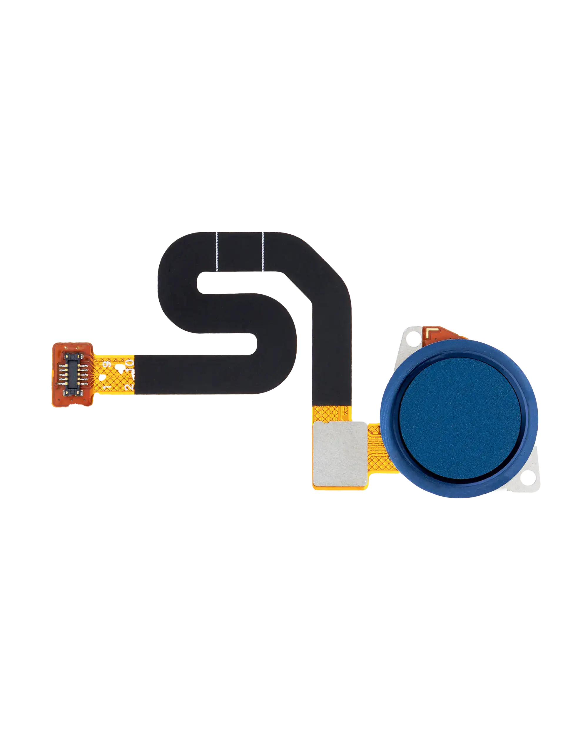 Fingerabdruckscanner mit Flex für Motorola Moto G7 Power, Play, Supra (Blau)