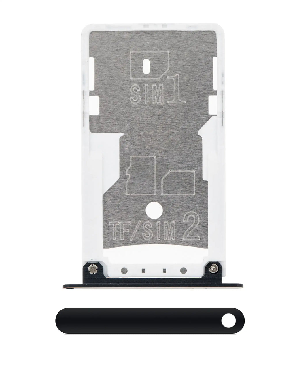 SIM Card Tray for Xiaomi Redmi Note 4X (Matte Black)