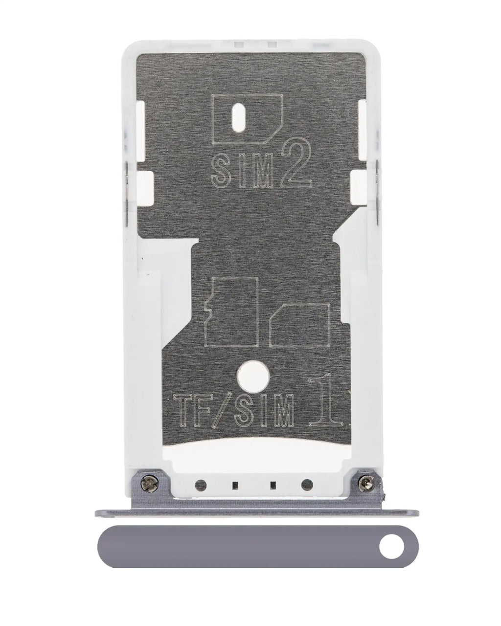 SIM card tray for Xiaomi Redmi Note 4X (Platinum Silver)