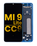 OLED Display with Frame for Xiaomi Mi 9 Lite / CC9 (Refurbished) (Aurora Blue)