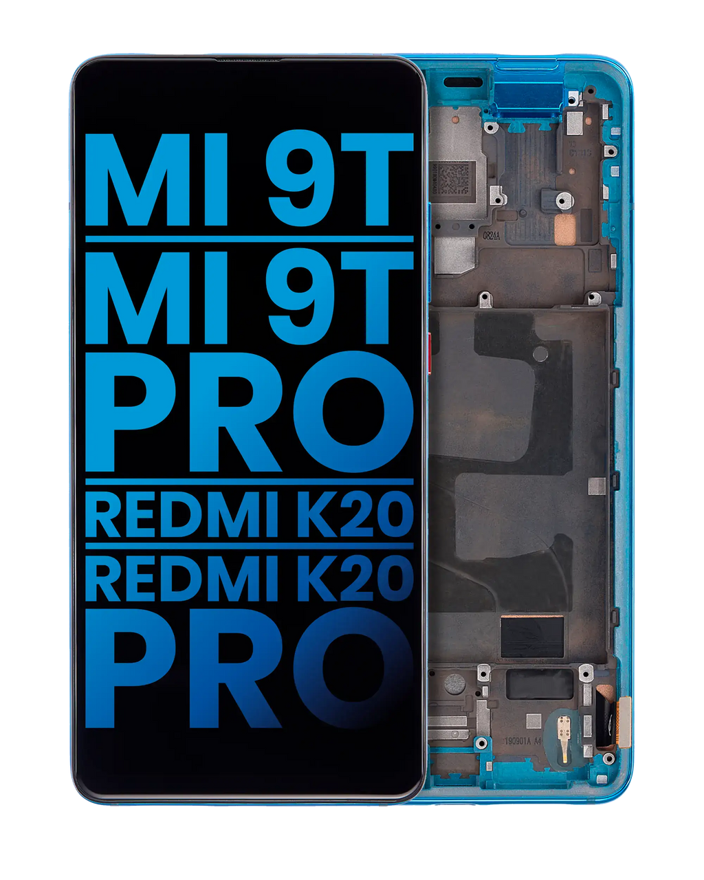 LCD Display with Frame (InCell) for Xiaomi Mi 9T / Mi 9T Pro / Redmi K20 / Redmi K20 Pro – Glacier Blue