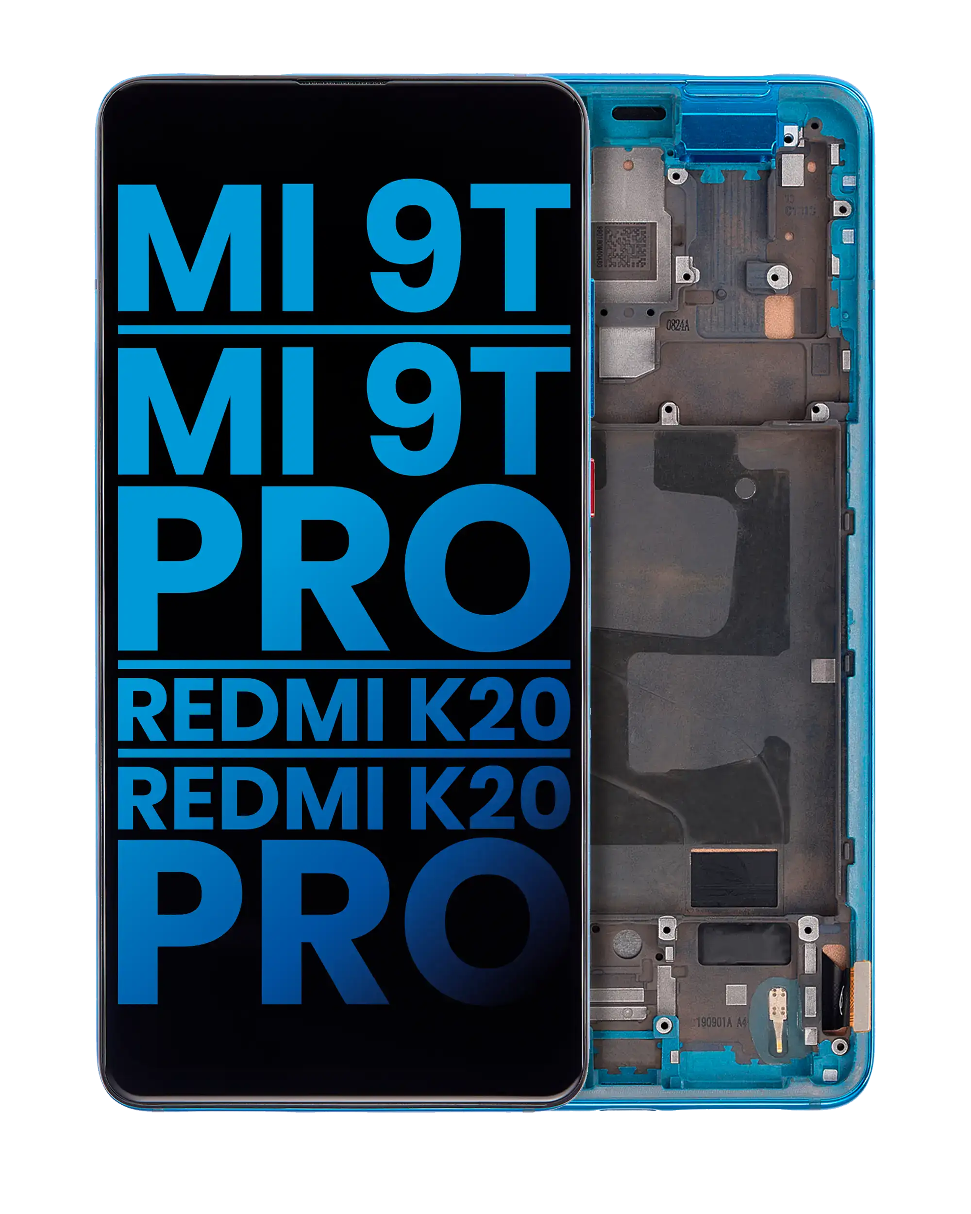 LCD Display with Frame (InCell) for Xiaomi Mi 9T / Mi 9T Pro / Redmi K20 / Redmi K20 Pro – Glacier Blue