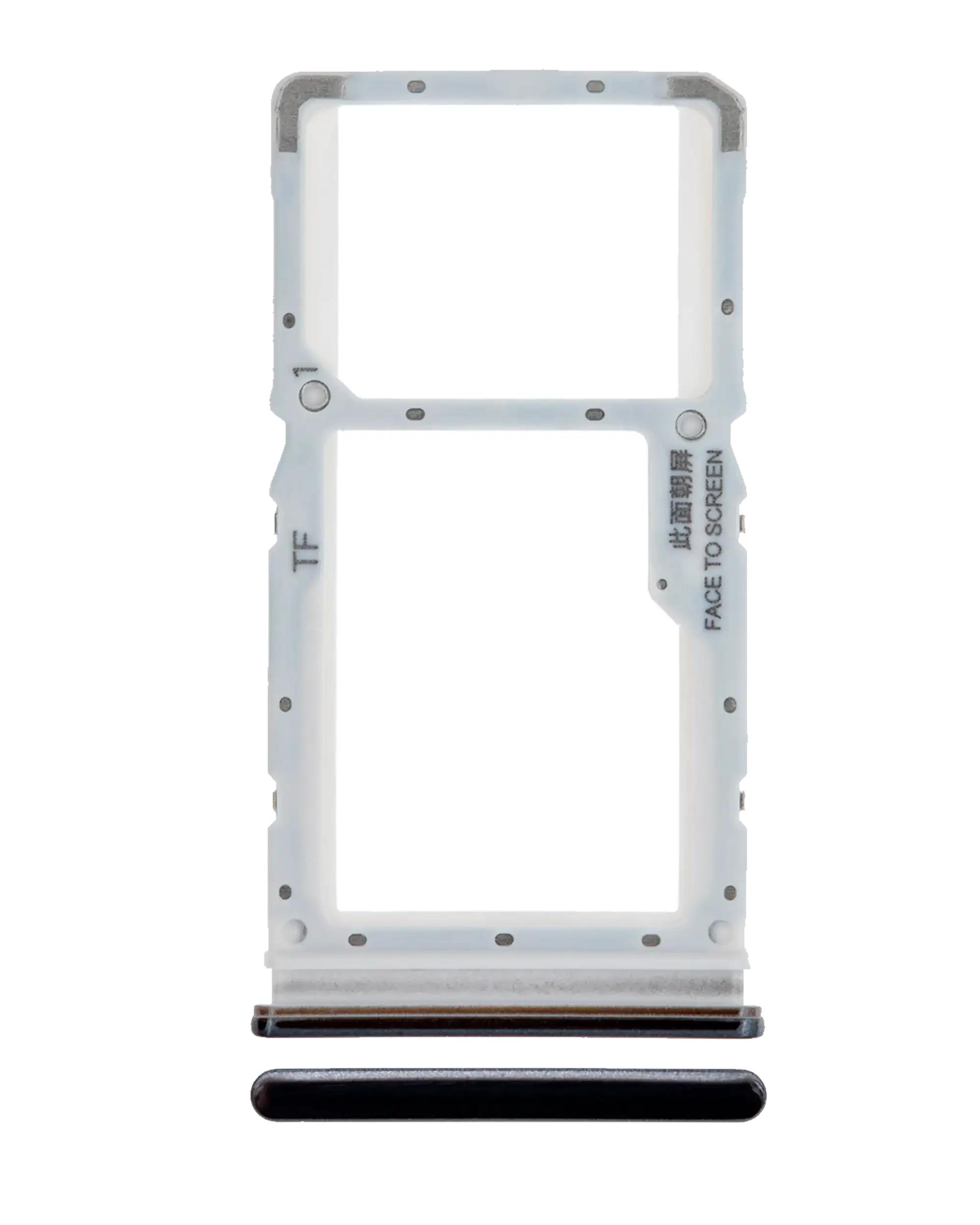 SIM Card Tray for Xiaomi Redmi Note 8 Pro (Black)