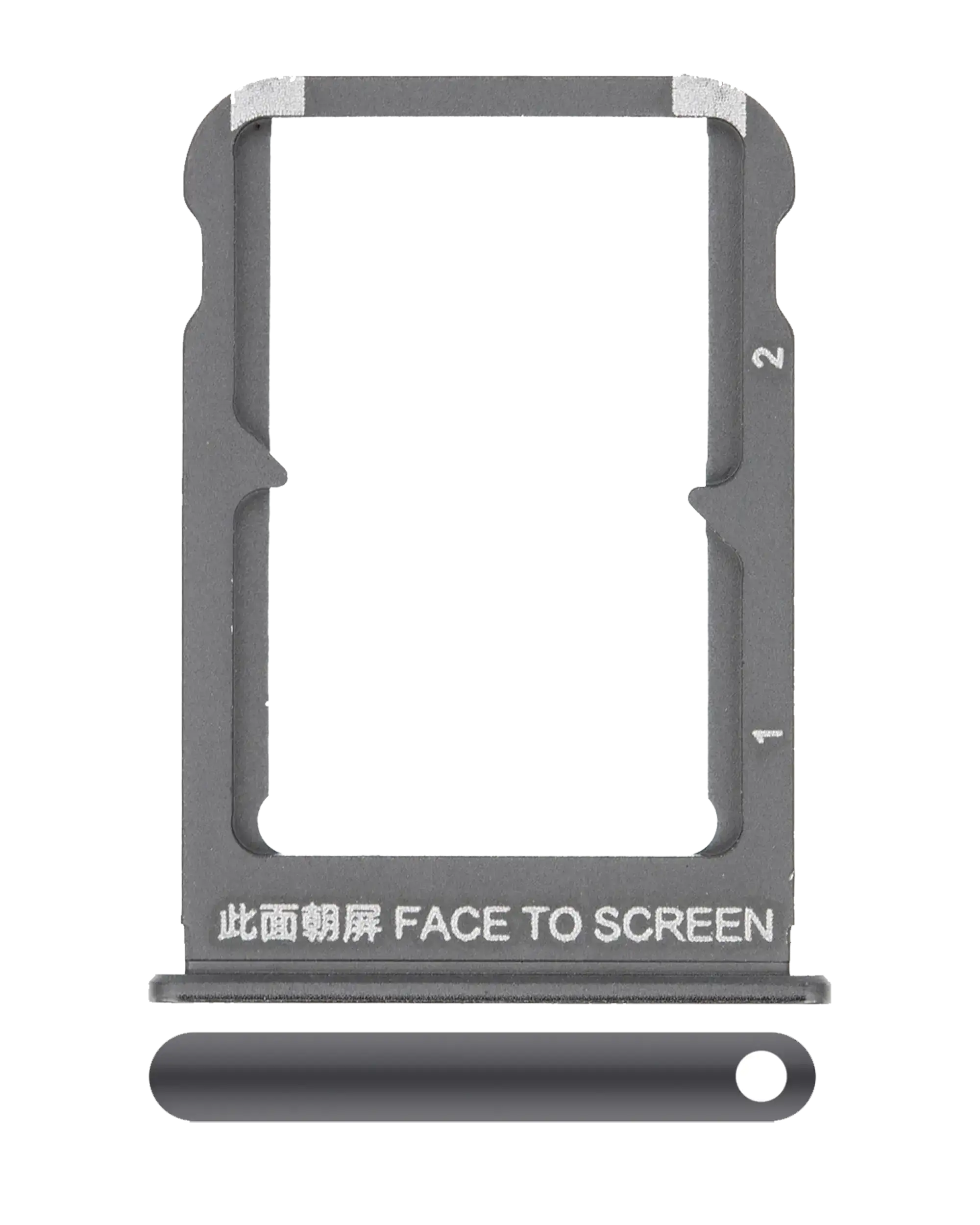 SIM Card Tray for Xiaomi Mi Mix 3 (Onyx Black)