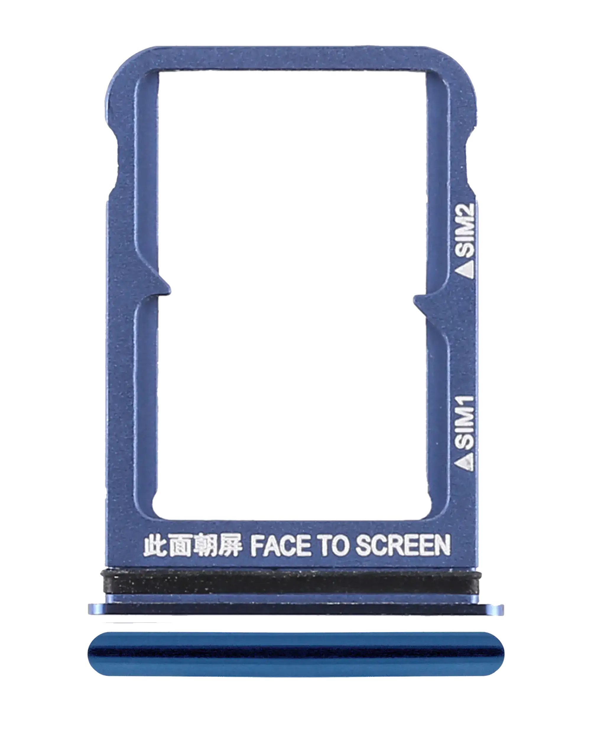 Dual SIM Card Tray for Xiaomi Mi 8 (Blue)