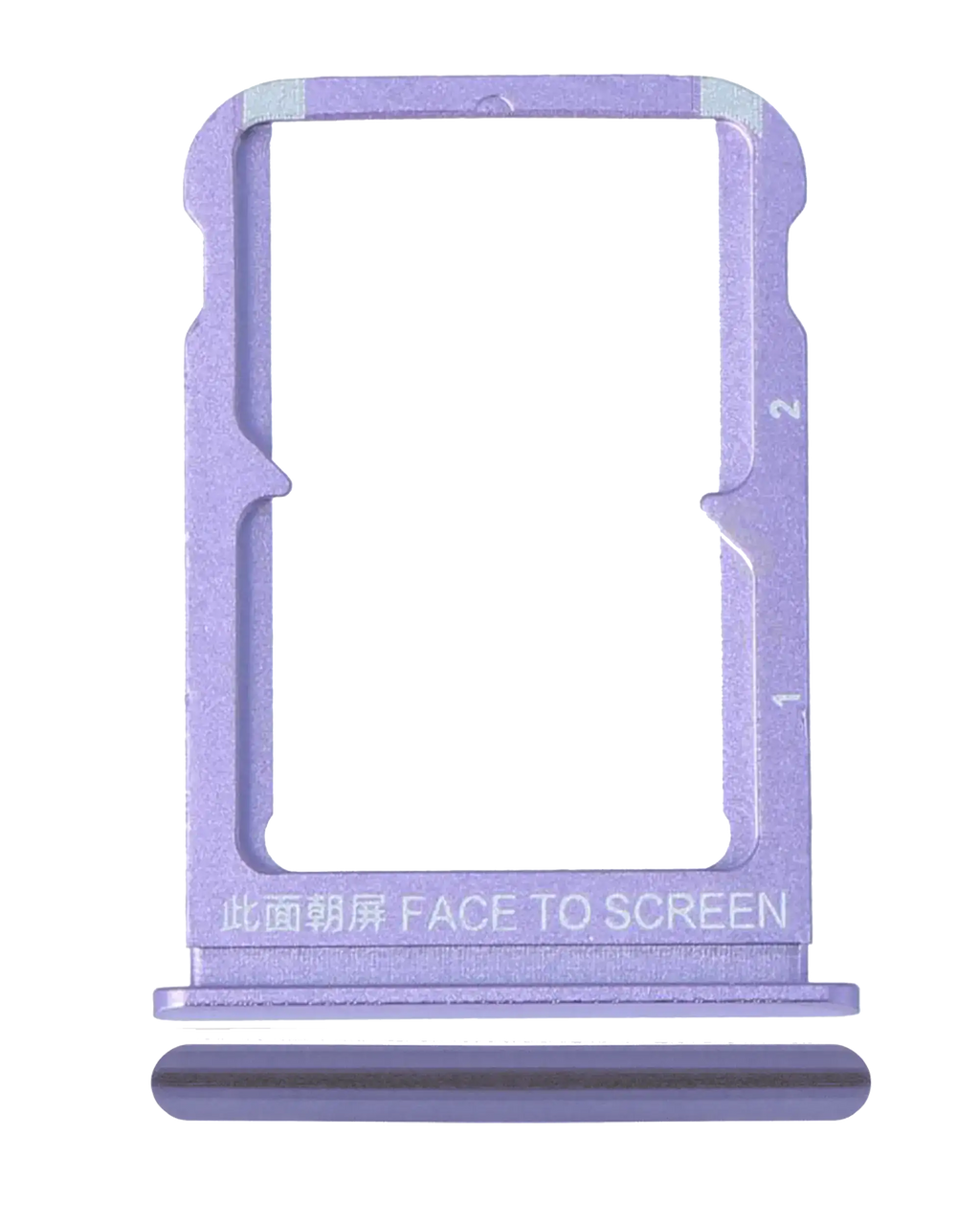 Dual-SIM-Kartenfach für Xiaomi Mi 9 SE (Violet)