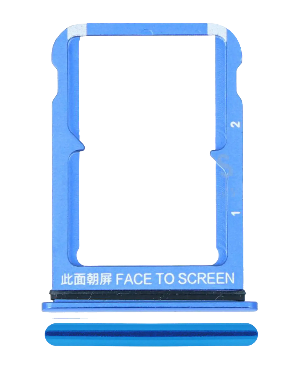 Dual-SIM-Kartenfach für Xiaomi Mi 9 SE (Blau)