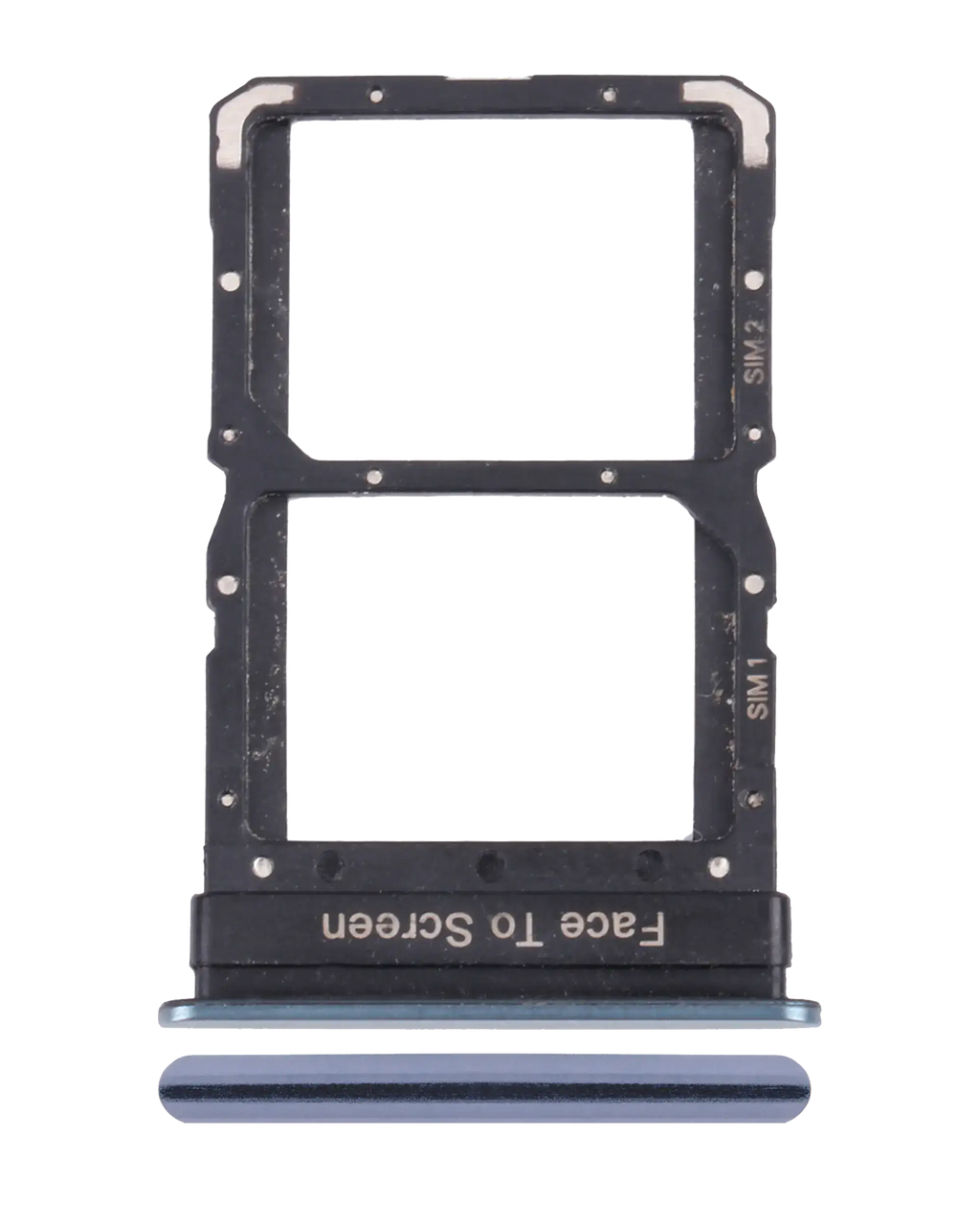 Dual SIM Card Tray for Xiaomi Mi 10 5G / Mi 10 Pro (Twilight Gray)