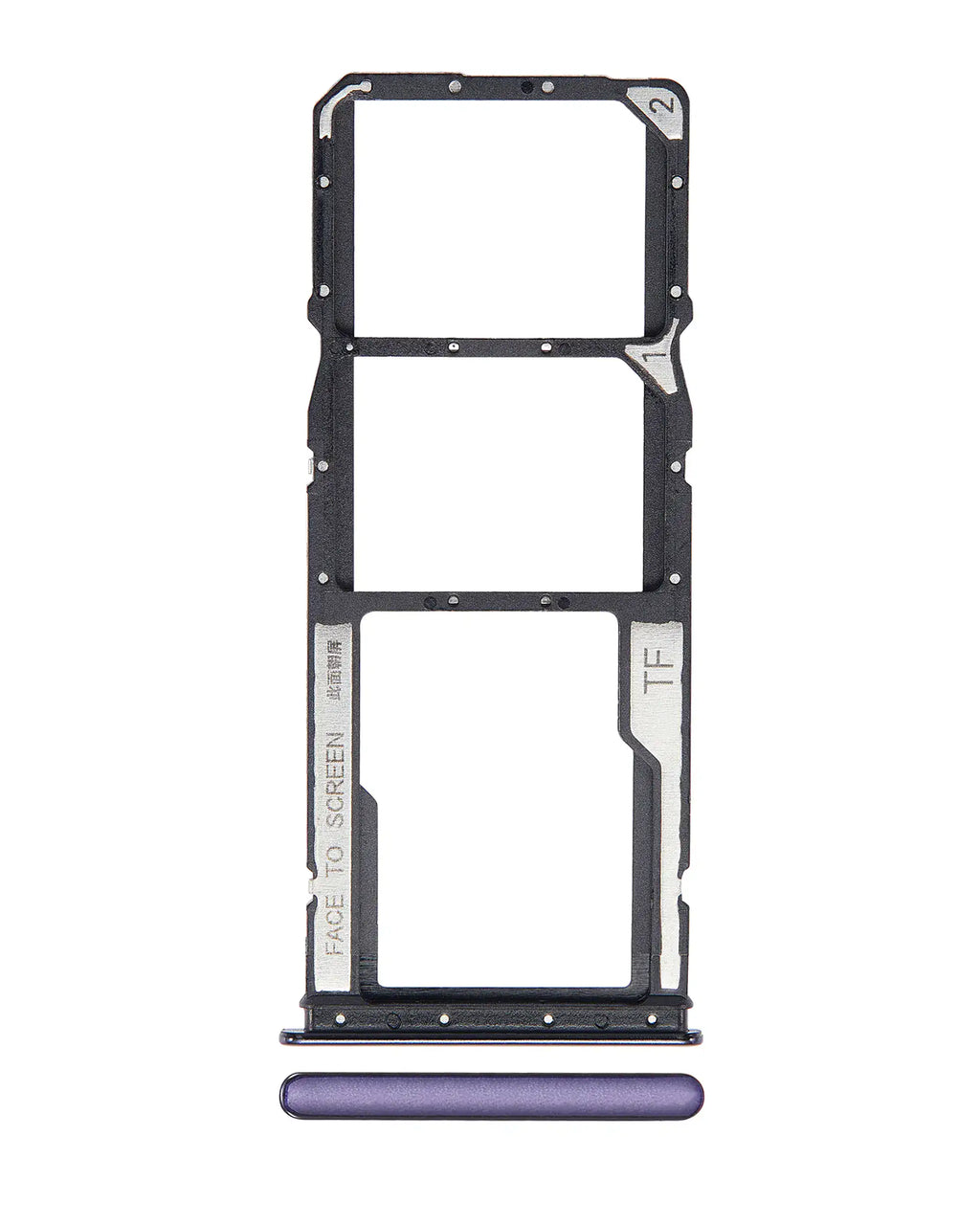 Dual SIM-Kartenfach für Xiaomi Redmi Note 10 / Note 10S (Deep Sea Blue)