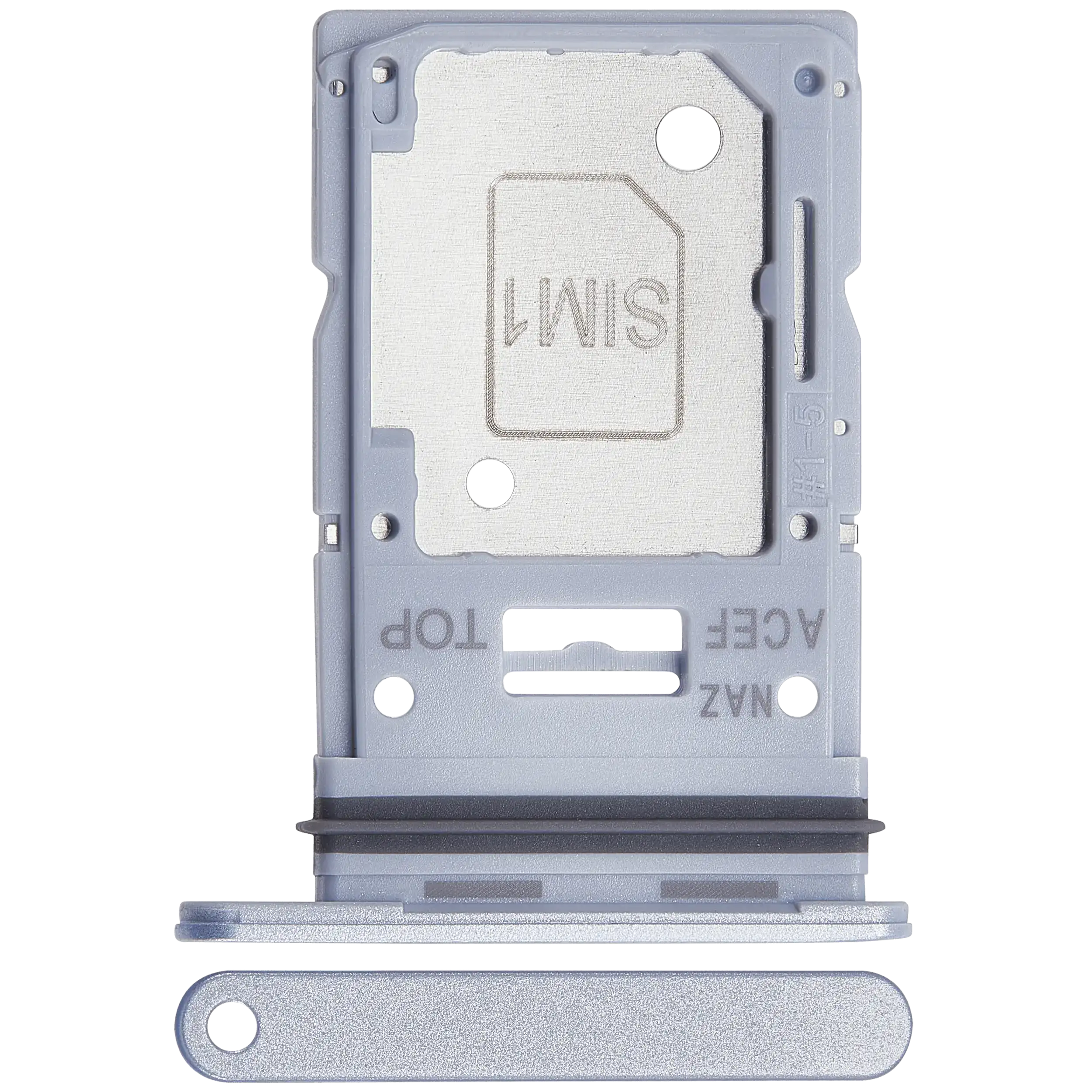 Dual SIM Card Holder for Samsung Galaxy A35 (A356 / 2024) (Premium) (Iceblue)