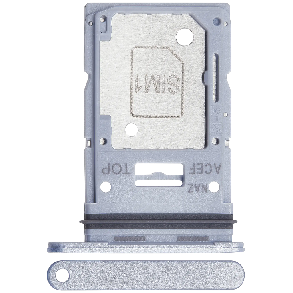 Dual SIM Card Holder for Samsung Galaxy A35 (A356 / 2024) (Premium) (Iceblue)