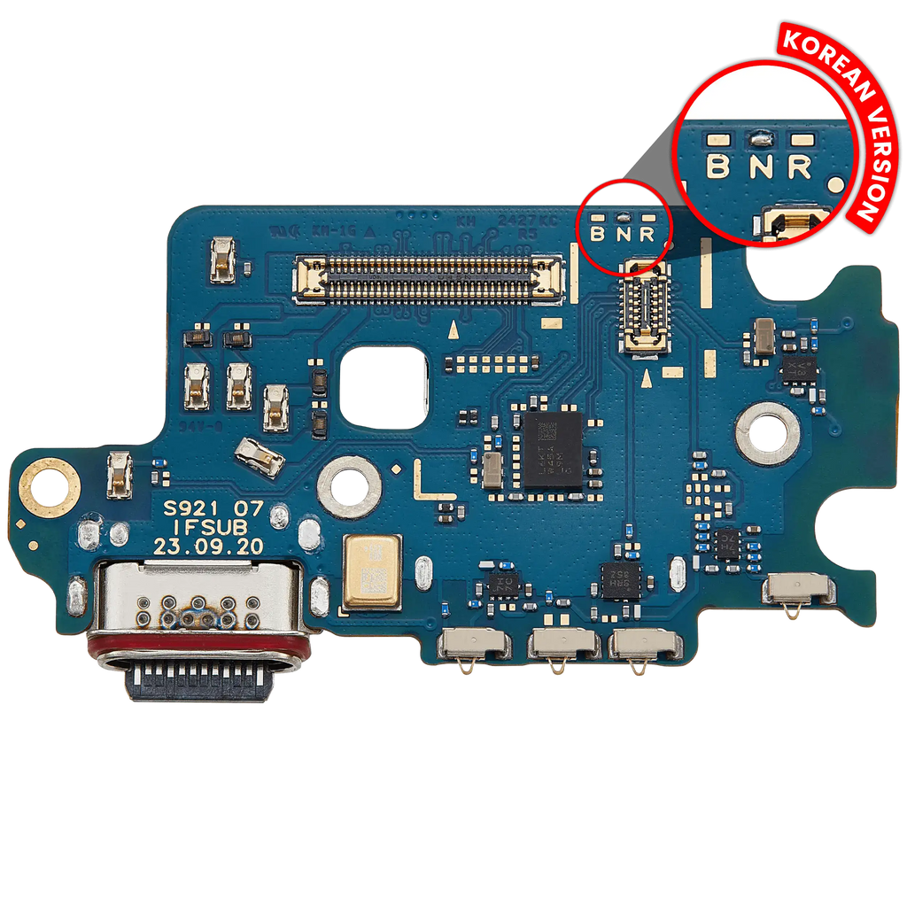Ladebuchse-Board m. SIM-Kartenleser f. Samsung Galaxy S24 5G Korean Premium