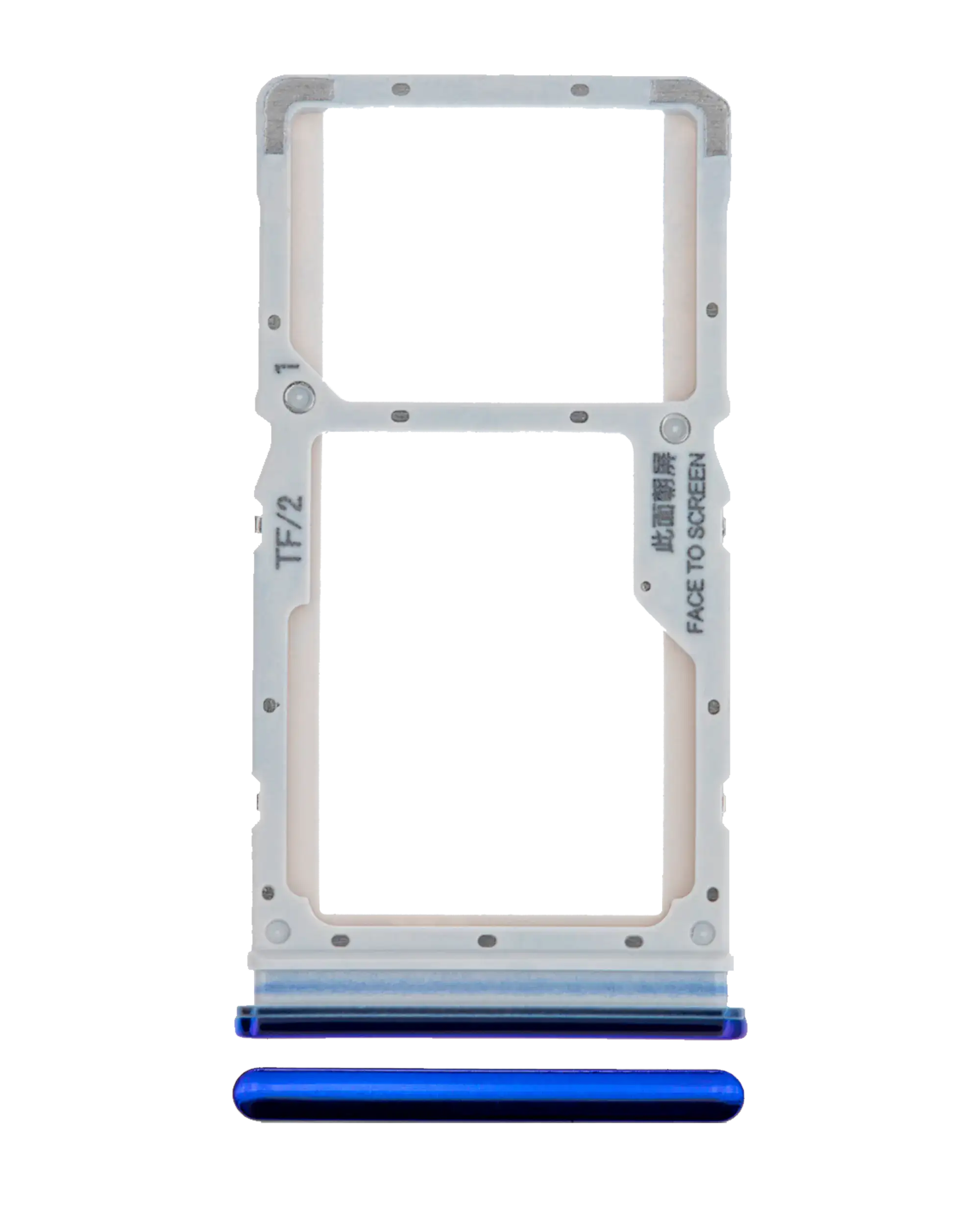 SIM card tray for Xiaomi Redmi Note 8 Pro (Blue)