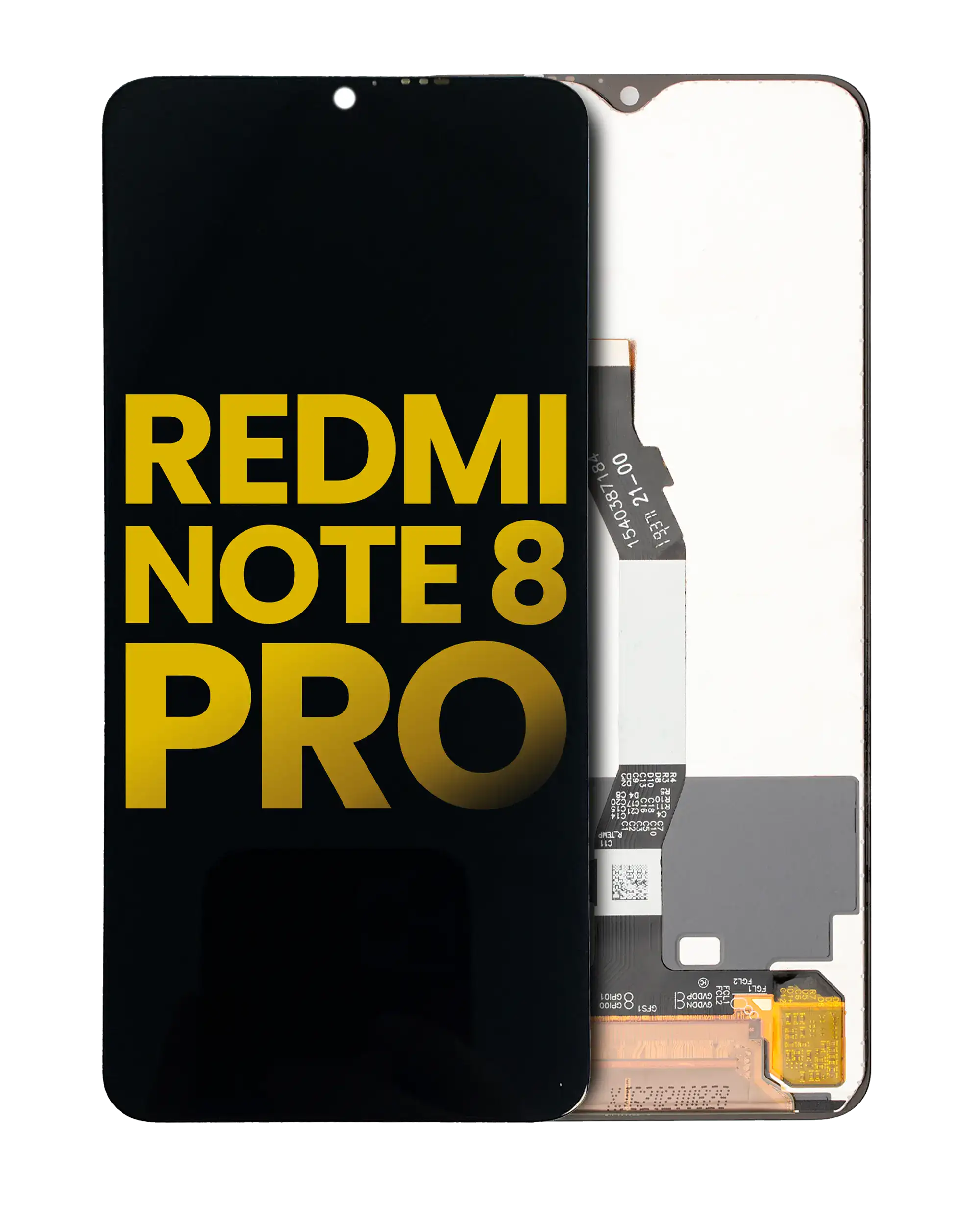 Frameless LCD Display for Xiaomi Redmi Note 8 Pro (Refurbished) (All Colors)