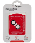 Casper Camera Lens Protector for iPhone 13 / 13 Mini (Red) (Clear)