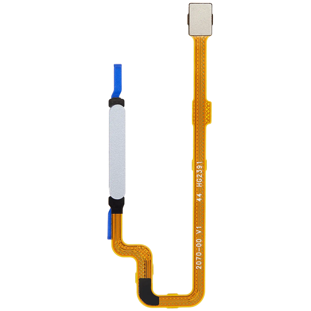 Fingerabdrucksensor mit Flexkabel für Xiaomi Redmi Note 11E (Silber)