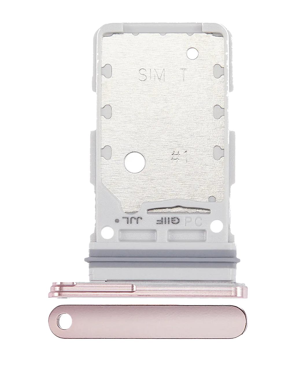 Dual-SIM-Kartenfach für Samsung Galaxy S21 Plus (Phantom Pink)